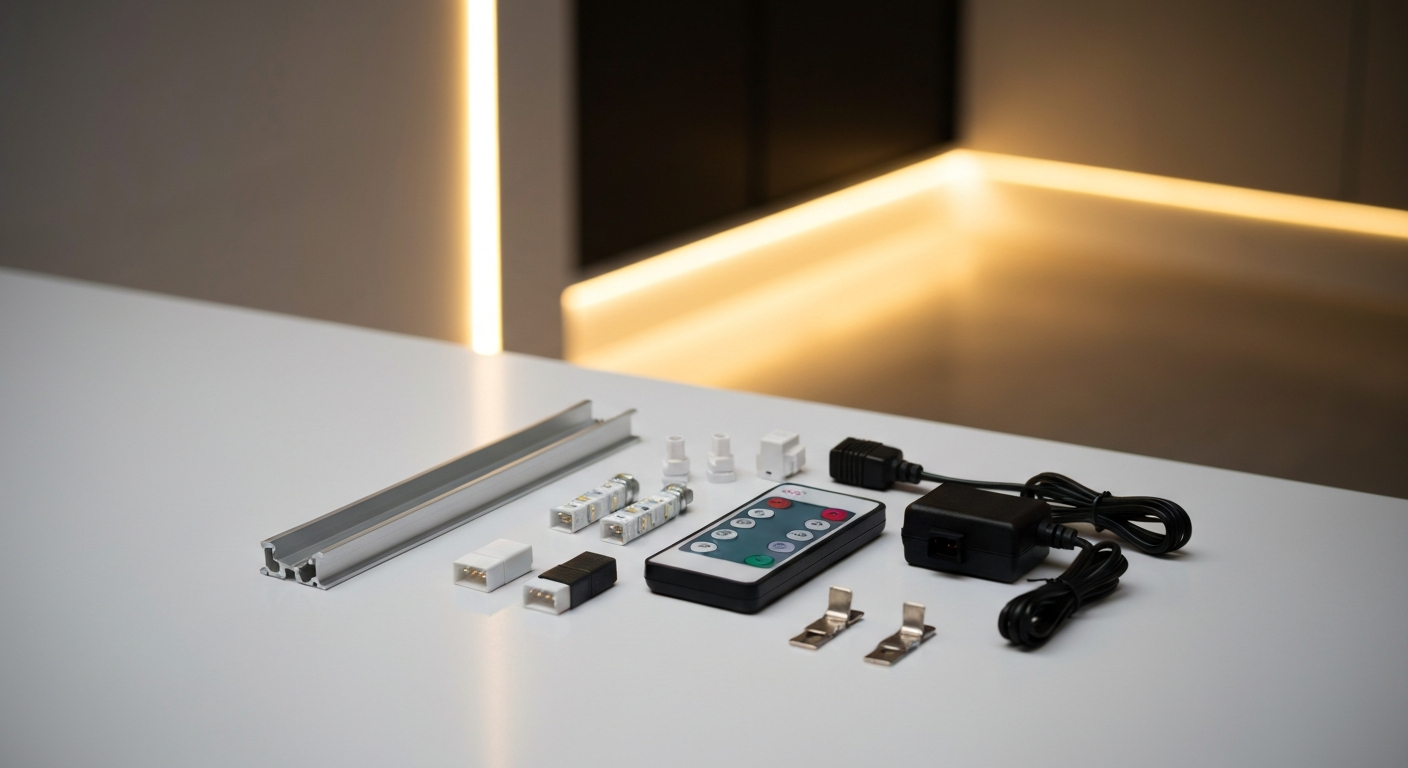 อุปกรณ์เสริม LED Strip มีอะไรบ้าง — เลือกให้ครบ ติดตั้งได้จริง ใช้งานได้นาน