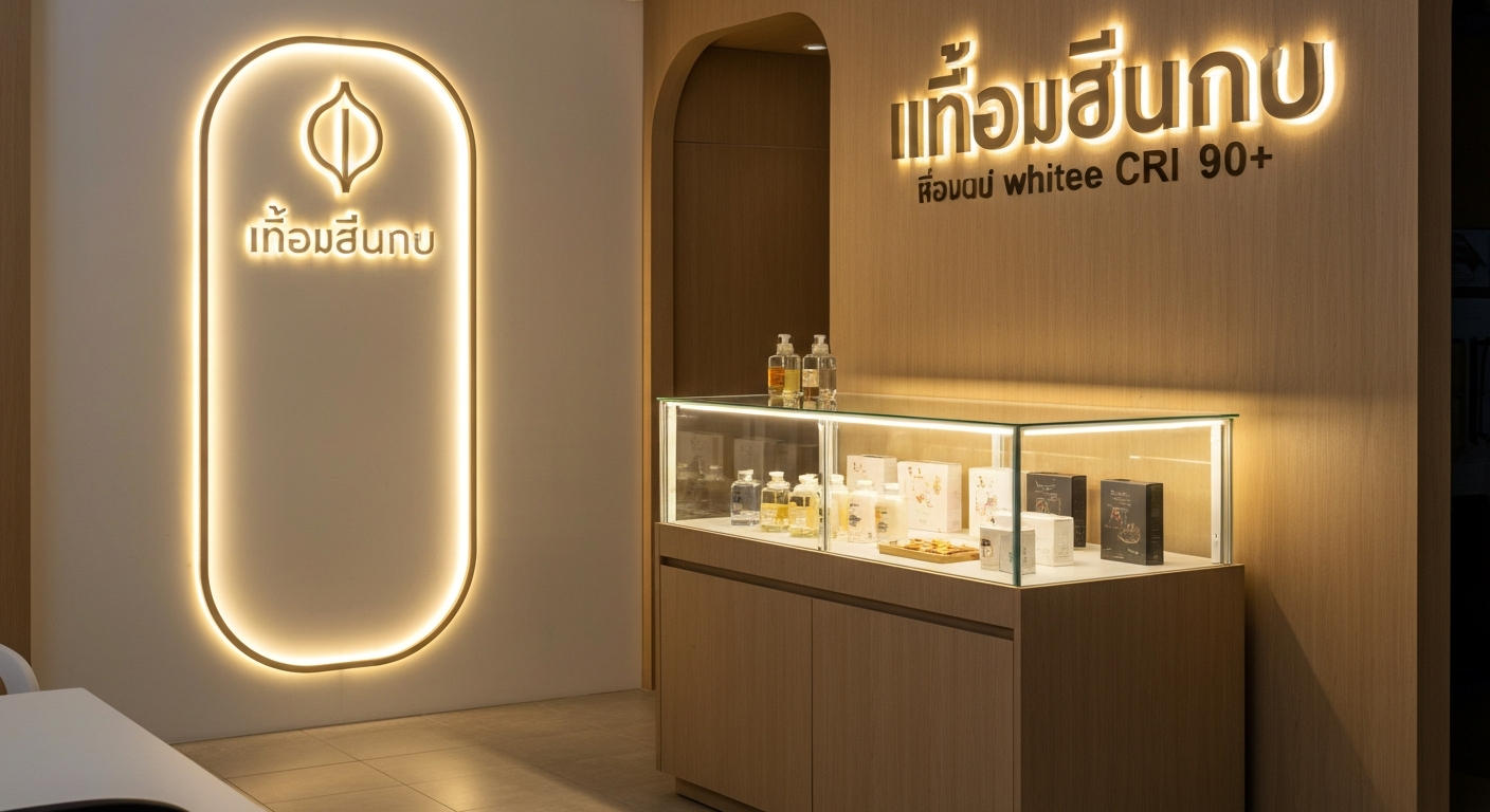 LED Strip CRI คืออะไร — ทำไมต้องเลือก CRI สูงสำหรับพื้นที่ที่สำคัญ