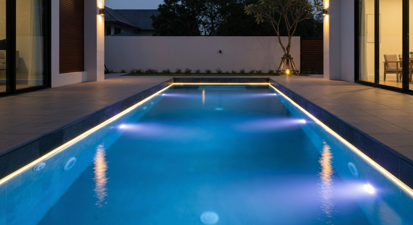 LED Strip Lighting for Swimming Pools — Choosing Waterproof Strip and Installing It Safely