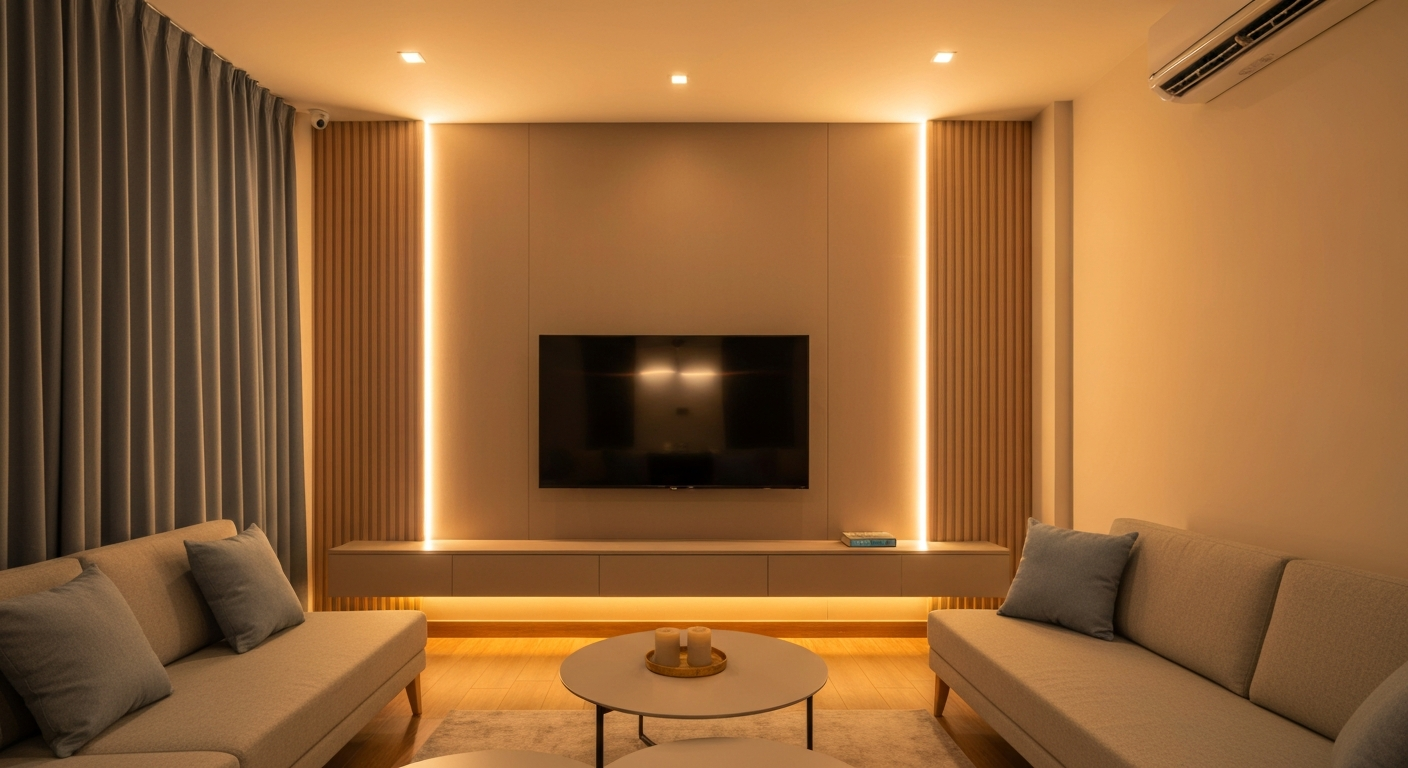 ไฟ LED หลังทีวี — ติดง่าย สวยทันที ลดอาการล้าตา
