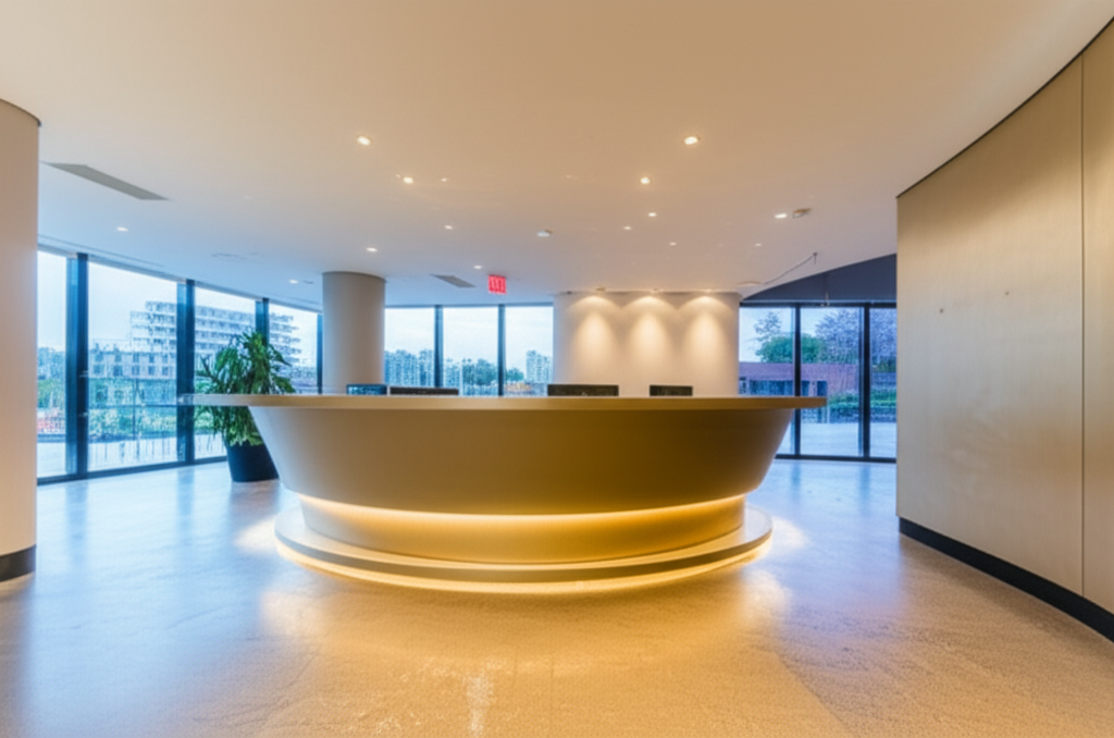 ปีกคู่ — ยึดแน่นทั้งสองข้าง เหมาะงานเพดานโค้ง ผนังโค้ง