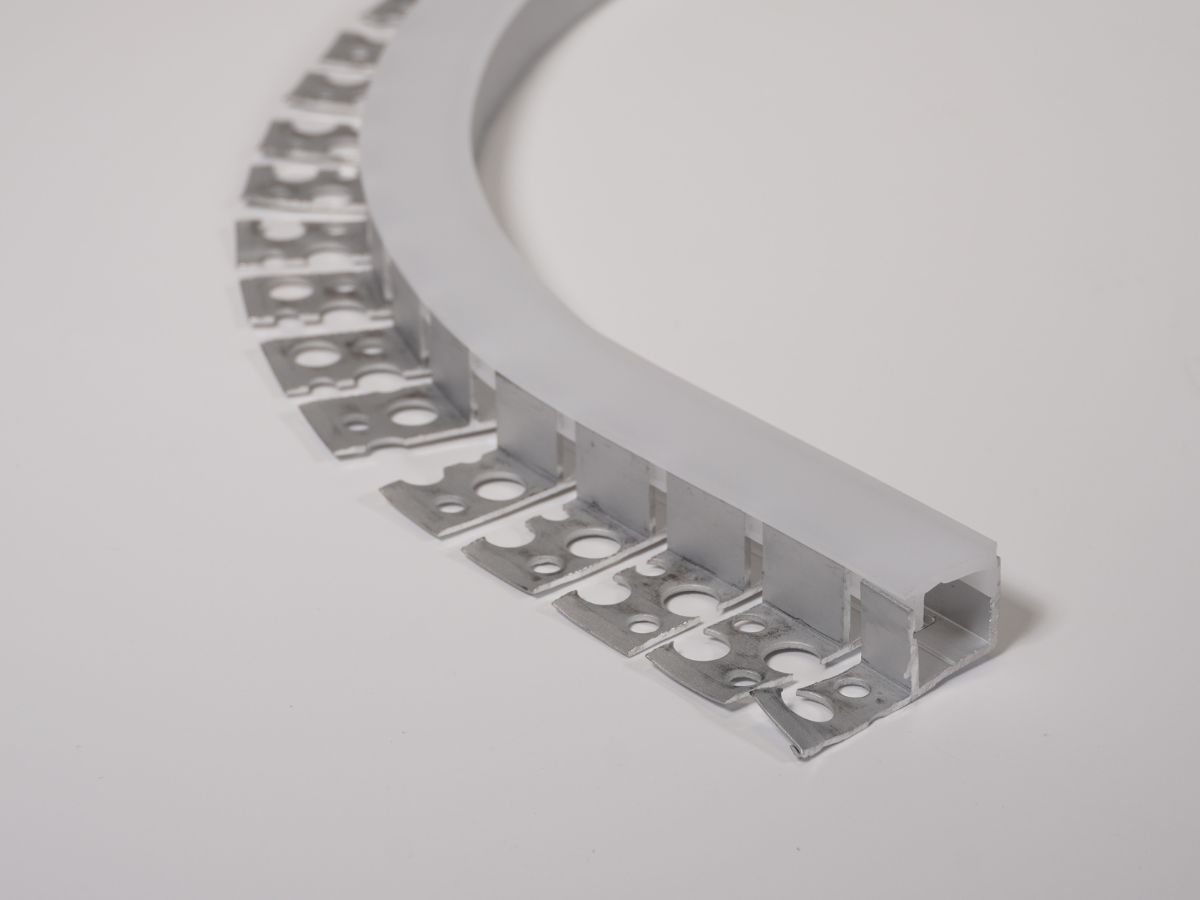 รางอลูมิเนียมดัดโค้งปีกเดี่ยว 3