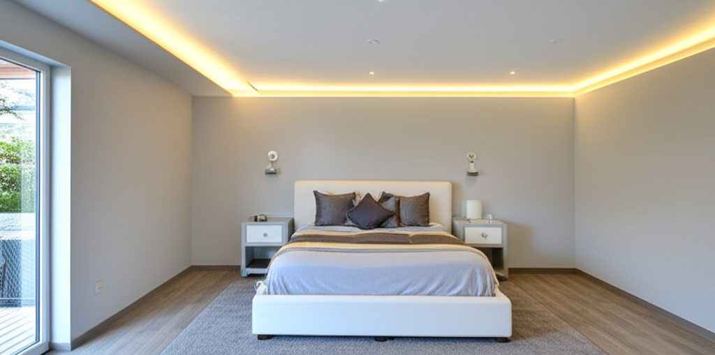 มุมผนัง-เพดาน ambient light