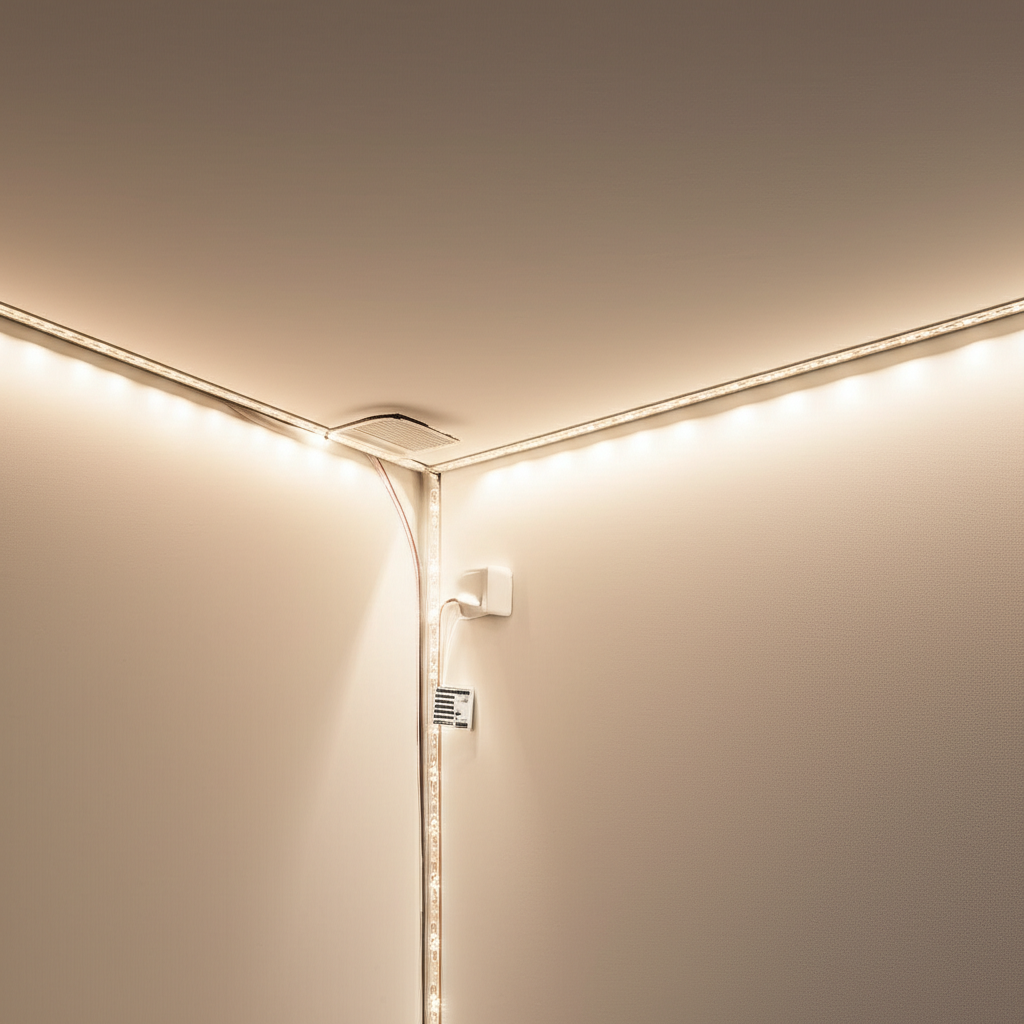 ต่อสายจากหม้อแปลงถึงไฟเส้น