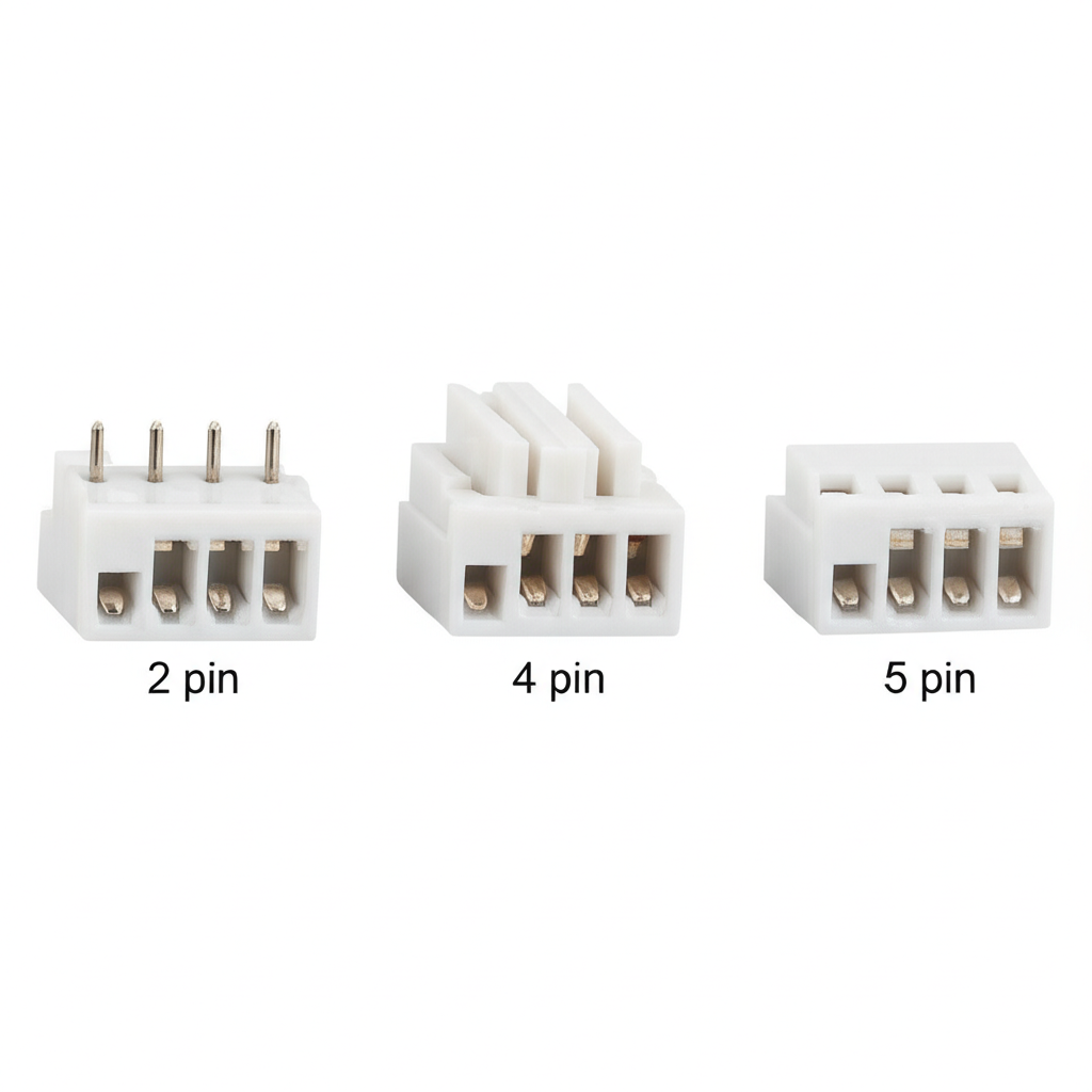 เลือก Pin ให้ตรงกับประเภทไฟเส้น (2/3/4/5 Pin)