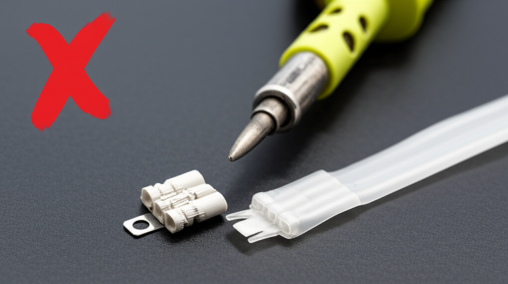 กดล็อคแน่น หน้าสัมผัสทองแดง ไม่หลุดง่าย