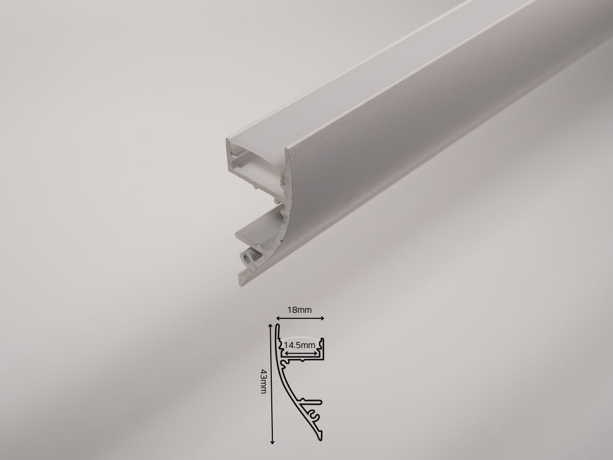 LED Molding บัวซ่อนไฟ LED 3