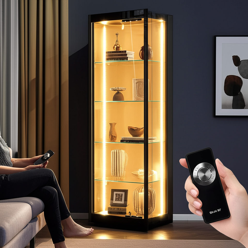 ควบคุมไฟเส้นในตู้โชว์