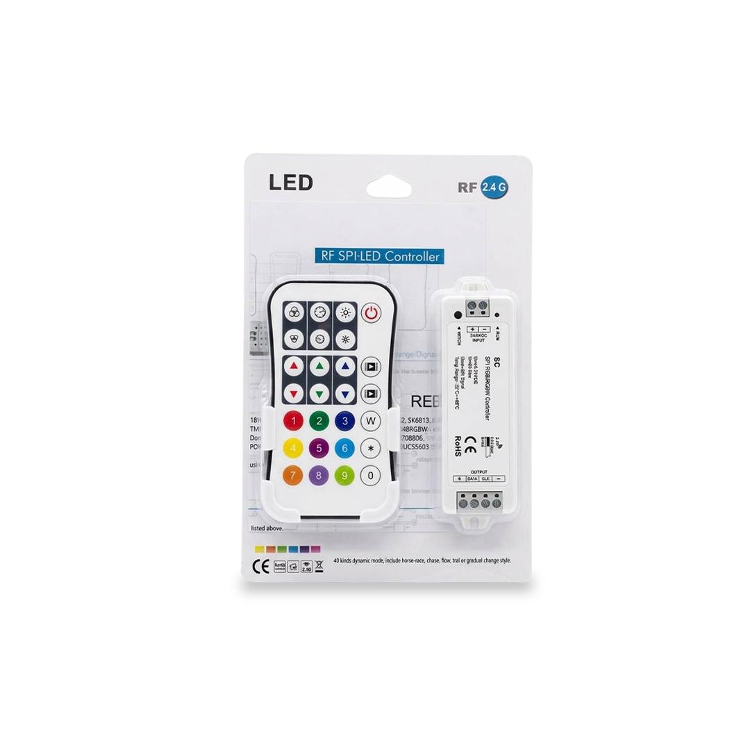 ชุดรีโมท+Driver RGB SPI Magic Color