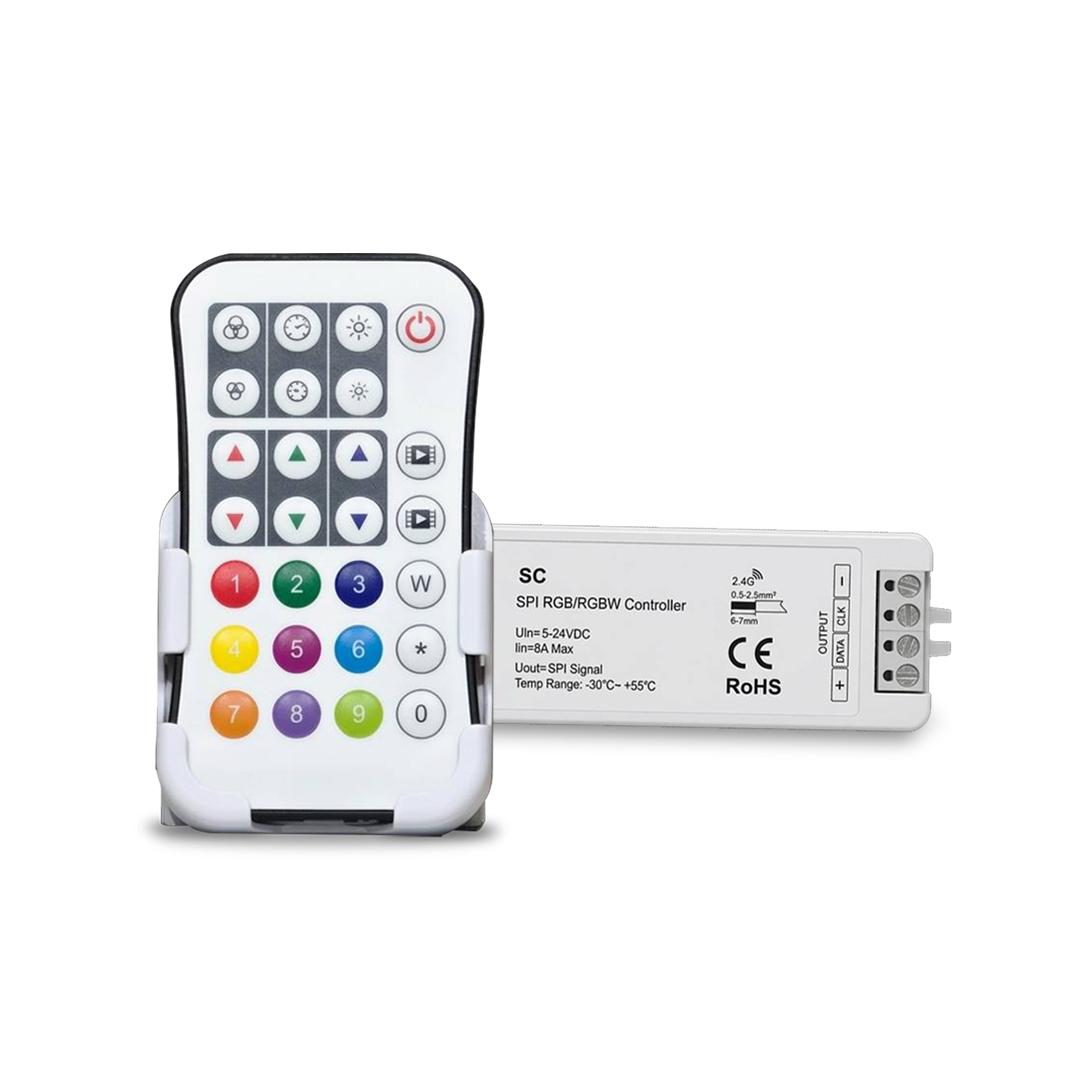 รีโมท RF 2.4G ไม่ต้องหันรีโมท ส่งสัญญาณทะลุผนังได้