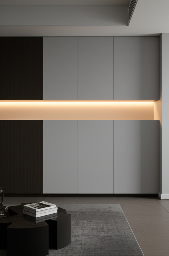 ติดในร่องเฟอร์นิเจอร์บิลท์อิน