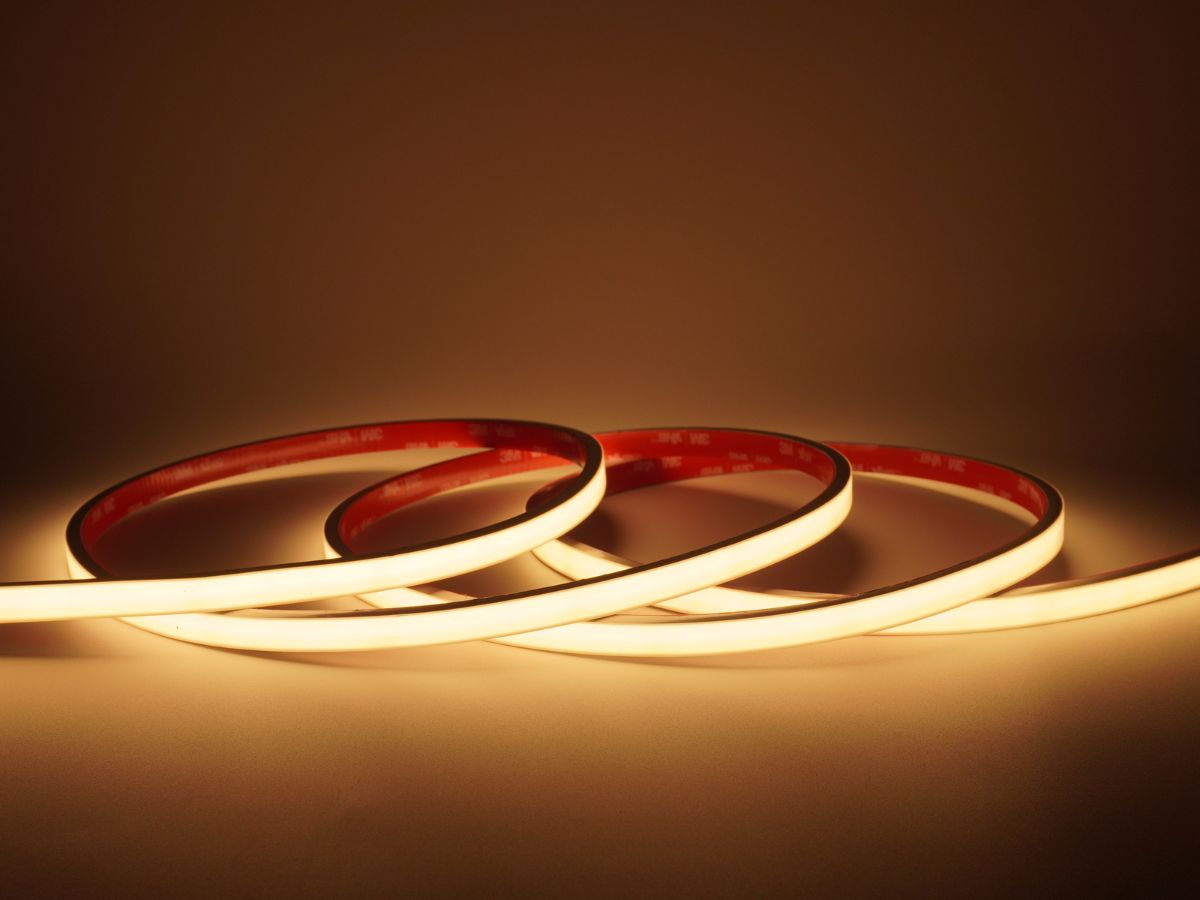 COB LED Strip IP68 Silicone Extrusion 24V