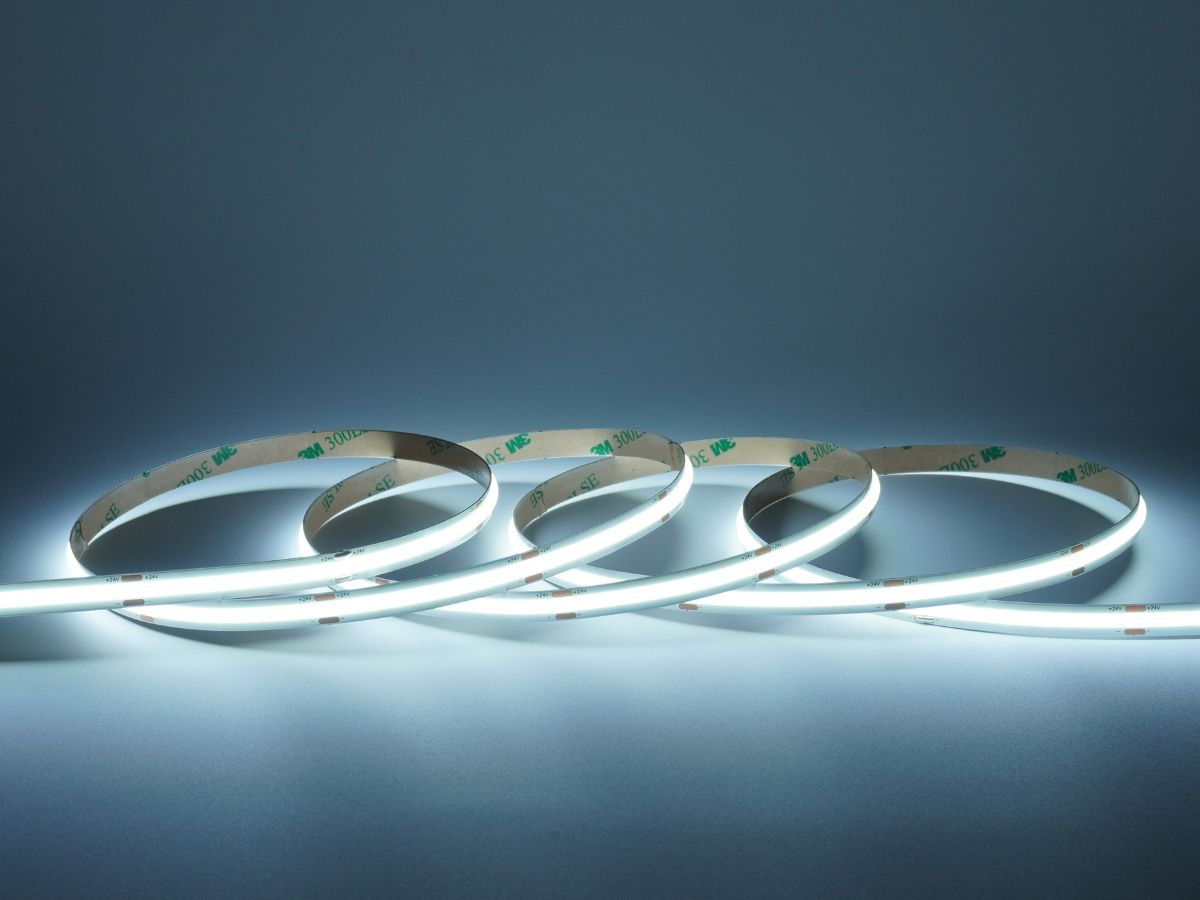 COB LED Strip Ultra Cool White Jewelry Display