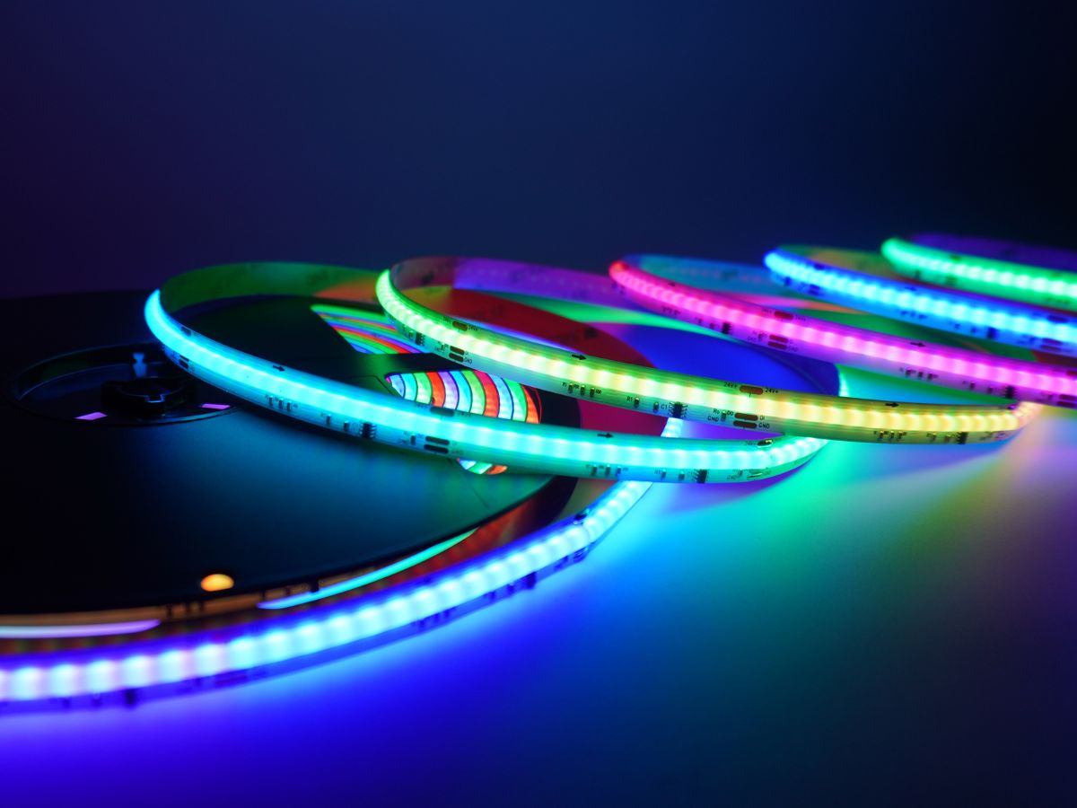 COB LED Strip RGB SPI Magic Color 24V