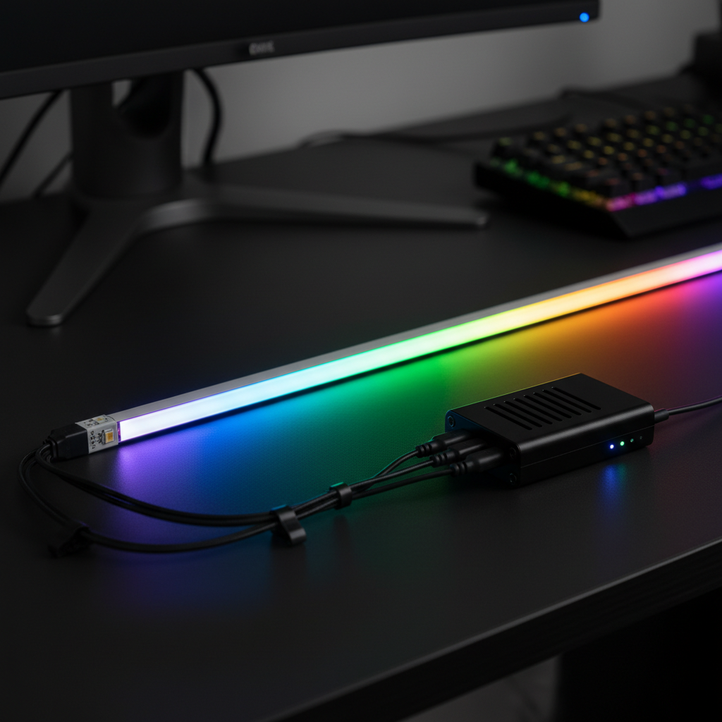 เสียบ Driver SPI. เลือกเอฟเฟกต์. ปาร์ตี้เริ่ม.