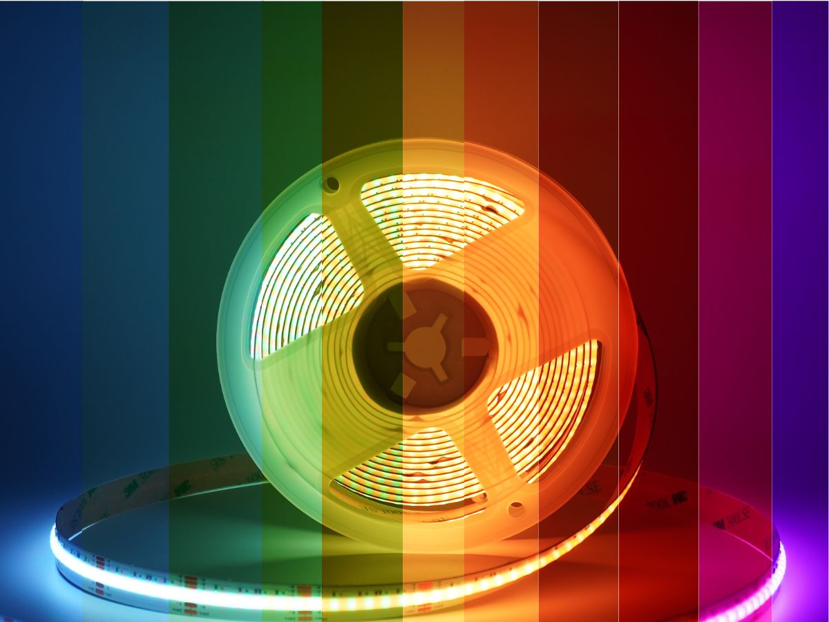 COB Strip Light RGBW(3000K) 24V