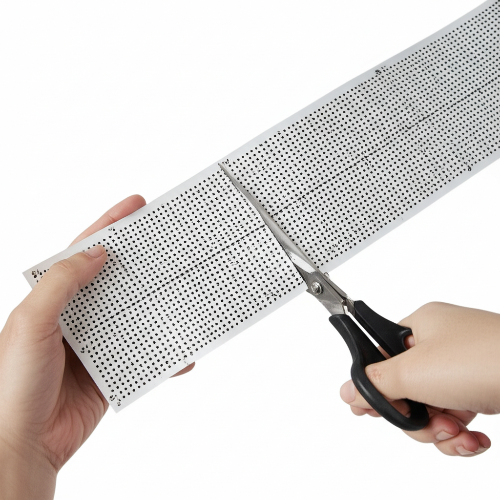 ตัดได้ตามใจ ปรับขนาดให้พอดีกับงาน