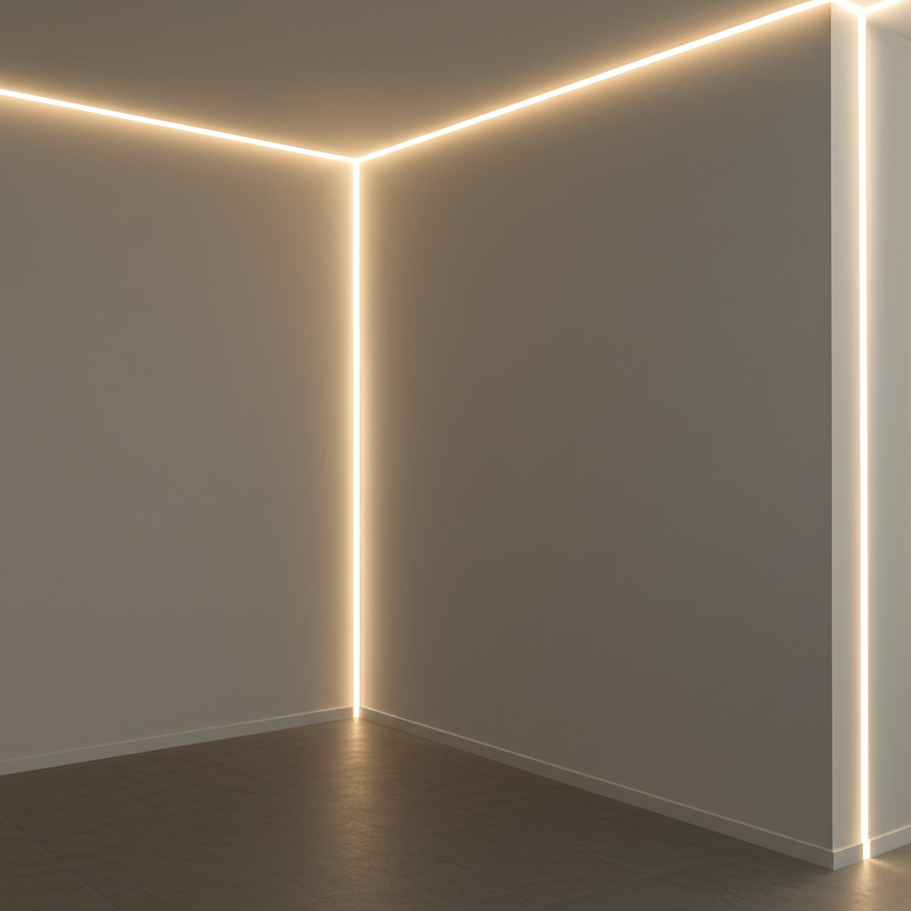 ไฟเส้นที่เกิดมาเพื่อเข้ามุม — สร้างมิติให้พื้นที่อย่างที่ไฟทั่วไปทำไม่ได้