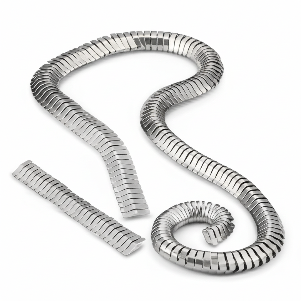 รางกระดูกงูสเตนเลส ดัดโค้งตาม Neon Flex ได้ทุกรูปทรง