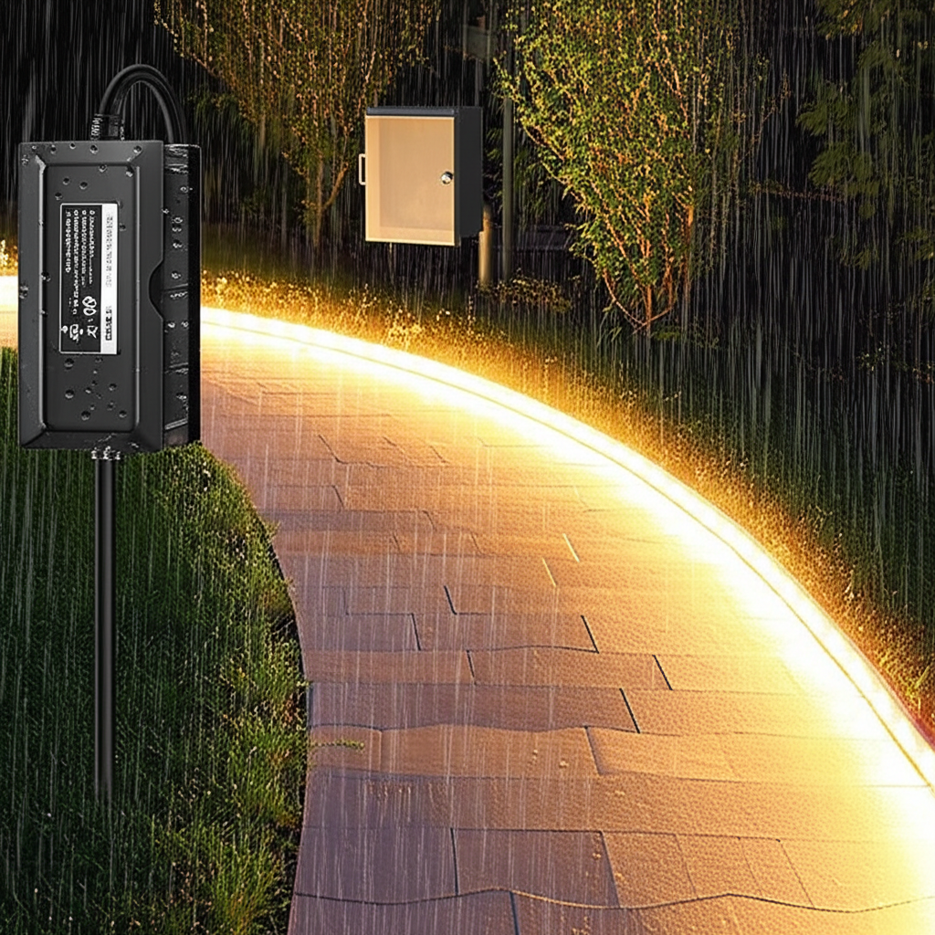 ติดไฟตกแต่งสวน ไม่มีหลังคา