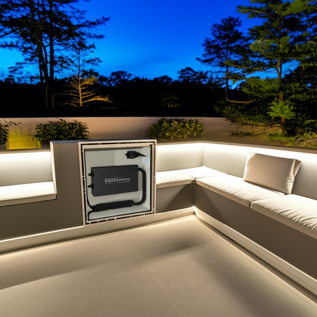 ไฟรั้วบ้าน ทางเดินกลางแจ้ง